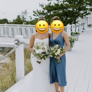 Jenny Yoo Marla Midi in Evening Blue